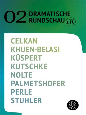 cover image of Dramatische Rundschau 02